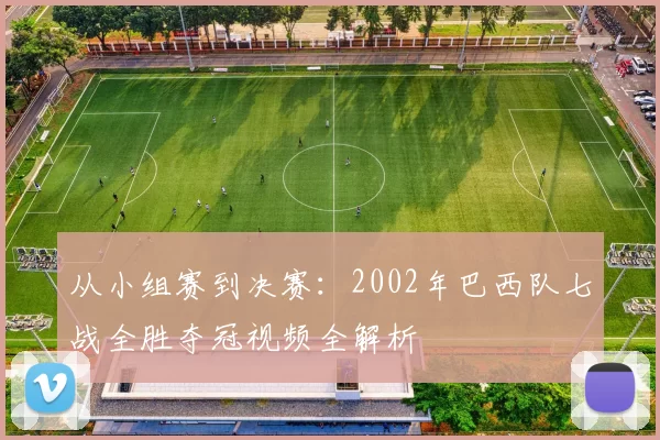 从小组赛到决赛：2002年巴西队七战全胜夺冠视频全解析