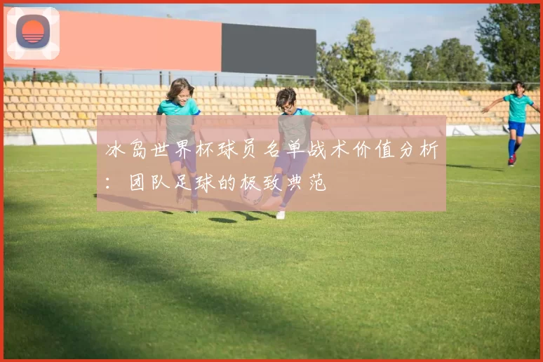 冰岛世界杯球员名单战术价值分析：团队足球的极致典范
