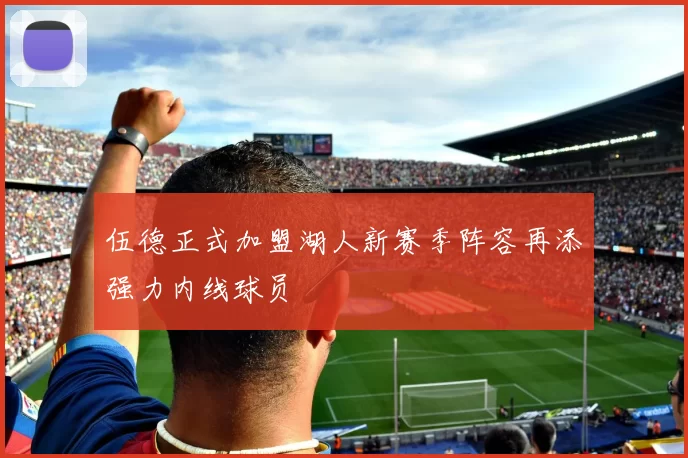伍德正式加盟湖人新赛季阵容再添强力内线球员